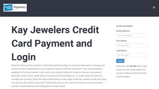 
                            8. Kay Jewelers Credit Card Payment - Login - Address ...