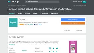 
                            4. Kaymbu Pricing, Features, Reviews & Comparison of ... - GetApp