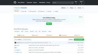 
                            8. Kaysoro/KaellyBot: Discord Bot for Dofus game - GitHub