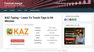 
                            7. KAZ Typing - Learn To Type in 90 Minutes? | …