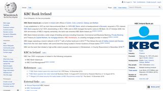 
                            5. KBC Bank Ireland - Wikipedia