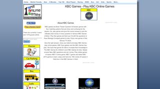 
                            6. KBC Games - Play KBC Online Games