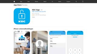 
                            9. ‎KBC Sign in de App Store