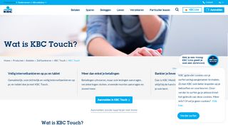 
                            2. KBC Touch: online banking op je pc en tablet - …