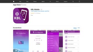 
                            4. KBL Mobile on the App Store