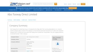 
                            3. Kbo Tooway Direct Limited - Irish Company Info - Vision-Net