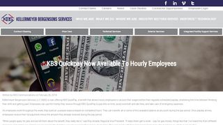 
                            2. KBS Quickpay Now Available To Hourly Employees - KELLERMEYER ...