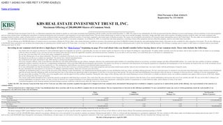 
                            6. KBS REIT II Form 424(b)(3) - SEC.gov