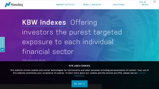 
                            6. KBW Indexes - Nasdaq Indexes