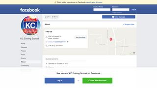 
                            6. KC Driving School - About | Facebook