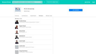 
                            9. KCA University | Members - ResearchGate