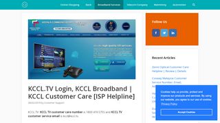 
                            3. KCCL.TV Login, KCCL Broadband | KCCL Customer …