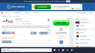 
                            6. KCEE Listen Live - 690 kHz AM, Tucson, United States | Online Radio ...