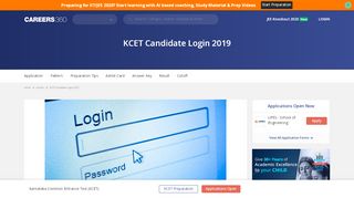 
                            2. KCET Candidate Login 2019 – Application Form, Admit Card, Result