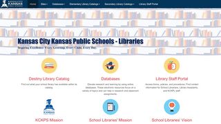 
                            9. KCKPS Libraries: Home