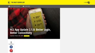 
                            9. KCL App Update 2.1.0: Better Login, Better Connectivity - The Krazy ...