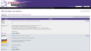 
                            9. KDE root login is not allowed - Gentoo Forums :: View topic