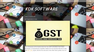 
                            9. KDK SOFTWARE: GST Registration in India