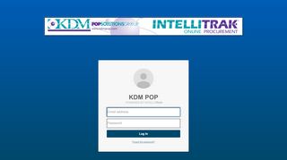 
                            5. KDM POP Intellitrak: Login