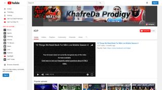 
                            7. KDP - YouTube