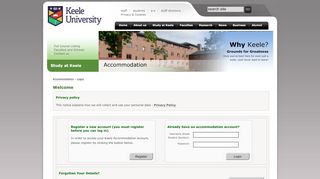 
                            5. Keele University - Applicant Login