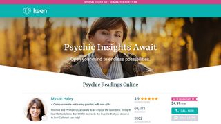 
                            1. Keen Psychics Review 2019 | SCAM? Or 🥇 Psychic Site for 2019?