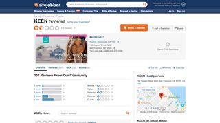 
                            4. KEEN Reviews - 135 Reviews of Keen.com | Sitejabber