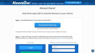 
                            1. Keenow Unblocker: Start using it today. Download now.