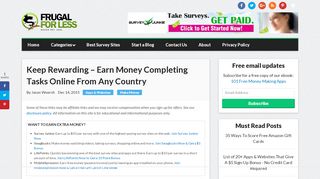 
                            5. Keep Rewarding - Earn Money Completing Tasks Online ...