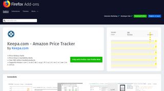 
                            4. Keepa.com - Amazon Price Tracker – Get this Extension for ...