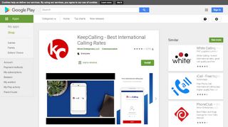 
                            3. KeepCalling – Best Calling App - Apps on Google Play