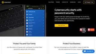 
                            2. Keeper Security: Best Password Manager & Secure Vault