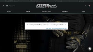 
                            3. KEEPERsport - Goalkeeper gloves and more for …