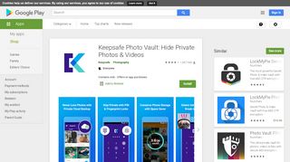 
                            7. Keepsafe Photo Vault ? Hide Pictures And Videos - Android Apps on ...