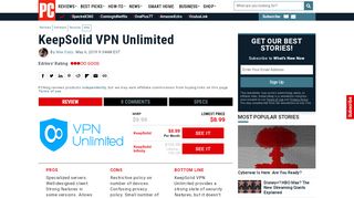 
                            10. KeepSolid VPN Unlimited Review & Rating | PCMag.com