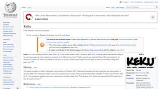 
                            6. Keku - Wikipedia