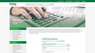 
                            2. KELAG - Internet Self Services - Login