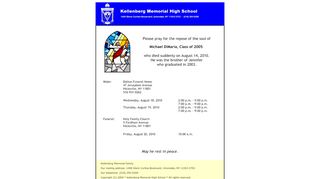 
                            8. Kellenberg Memorial High School Please pray for the repose ...