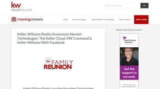 
                            8. Keller Williams Realty Announces Newest Technologies: The Keller ...