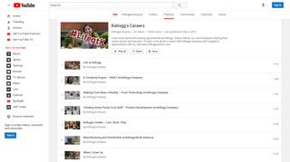 
                            8. Kellogg's Careers - YouTube