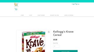 
                            5. Kellogg's Krave Cereal - islandgrocerbahamas.com