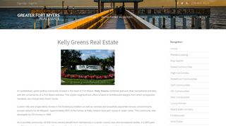 
                            8. Kelly Greens MLS ... - Kelly Greens - Fort Myers Real Estate