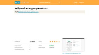 
                            9. Kellyservices.mypeoplenet.com: Bullhorn Peoplenet Logon