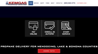 
                            2. Kemgas | Propane delivery service in Fort Bragg and Ukiah California