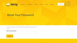 
                            5. Kemp ID Reset Password - Load Balancer