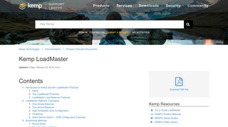 
                            8. Kemp LoadMaster – Kemp Technologies