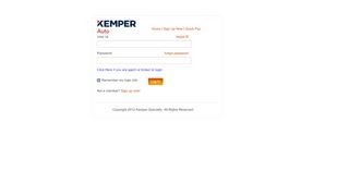 
                            4. Kemper Specialty - login page