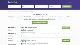 
                            7. Ken Belk Phone Number, House Address, Email & More ...