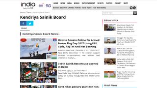 
                            8. Kendriya Sainik Board - India.com