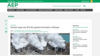 
                            5. KenGen bags new Sh5.2bn geothermal tender ... - Africa Energy Portal